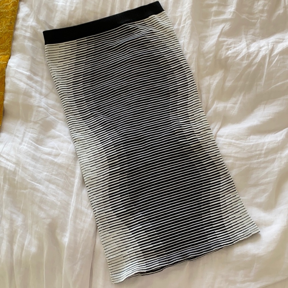 BCBG Generation Optical Illusion Bodycon Skirt
